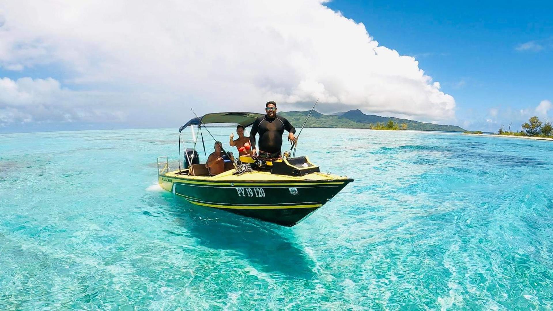 Mara'Ai Le Spot Tubuai Chambre Triple Taahueia Deluxe Sdb Privee Avec Piscine Mataura 外观 照片