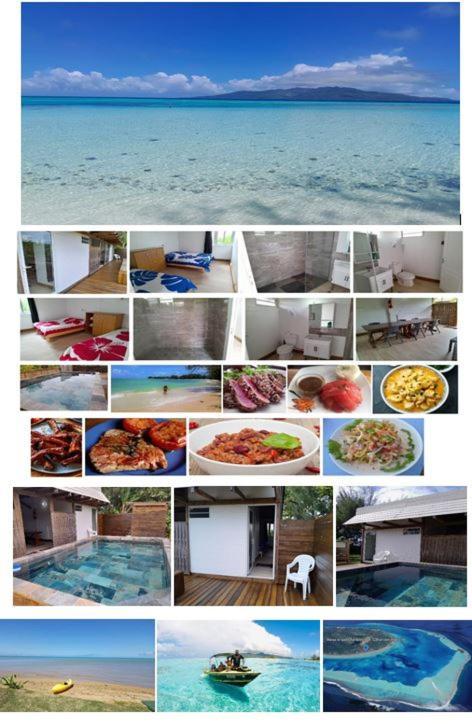 Mara'Ai Le Spot Tubuai Chambre Triple Taahueia Deluxe Sdb Privee Avec Piscine Mataura 外观 照片
