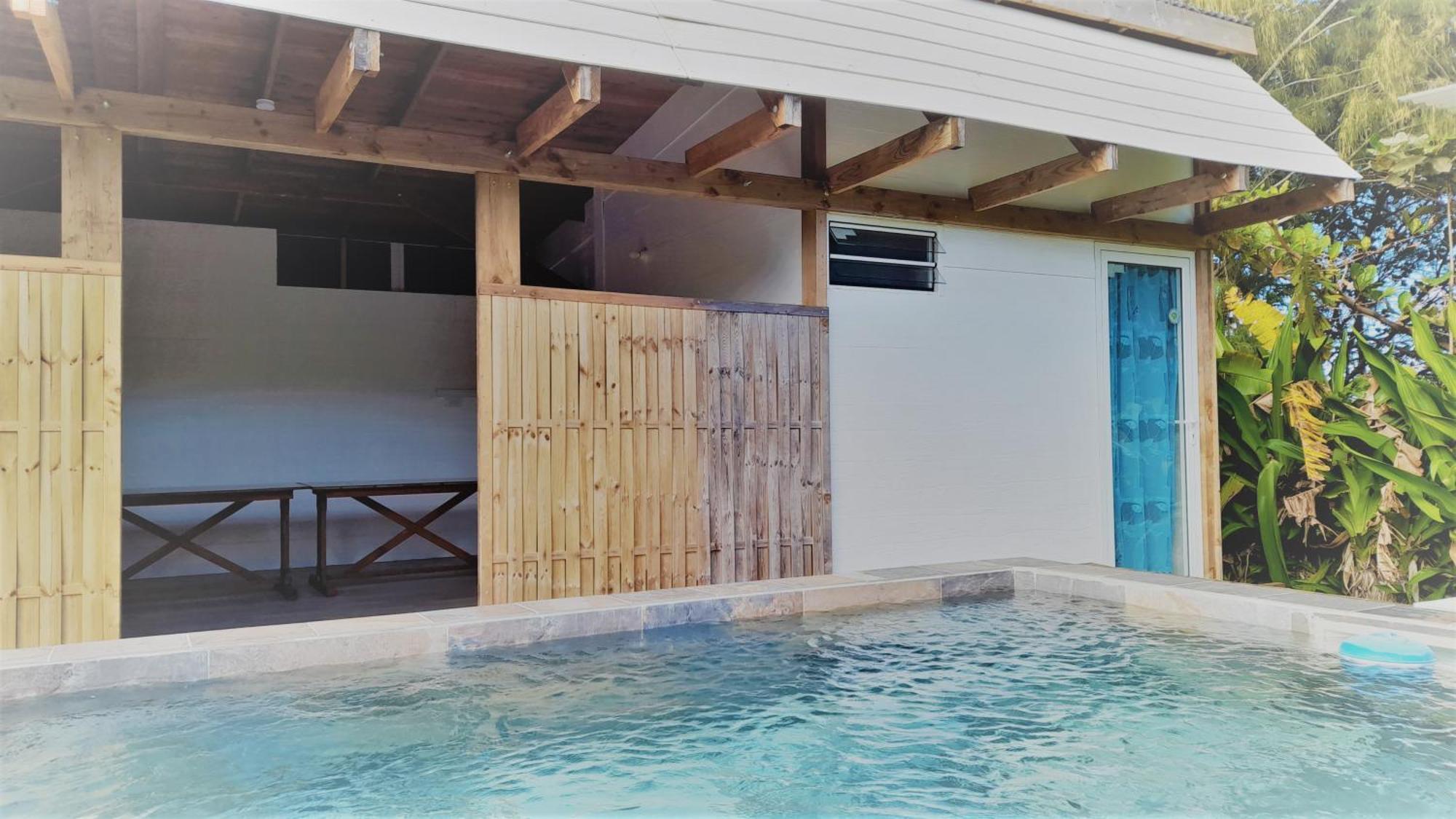 Mara'Ai Le Spot Tubuai Chambre Triple Taahueia Deluxe Sdb Privee Avec Piscine Mataura 外观 照片
